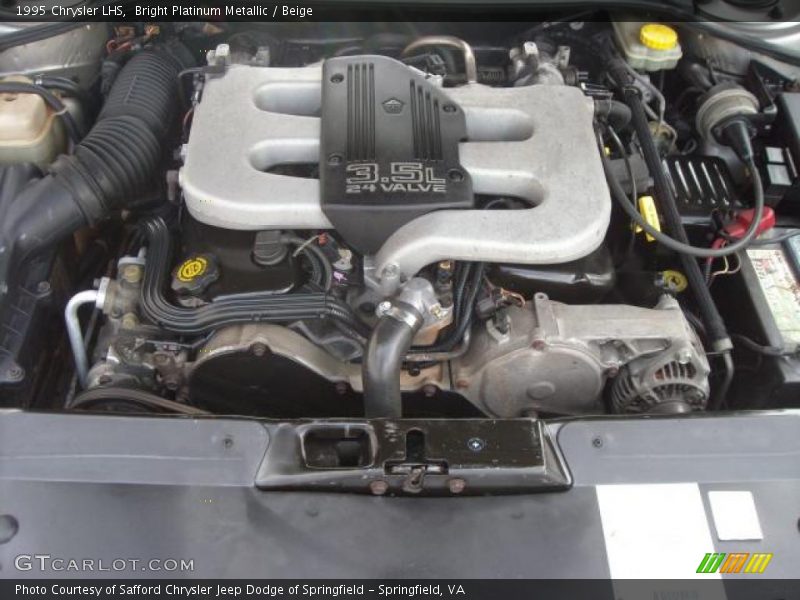 Bright Platinum Metallic / Beige 1995 Chrysler LHS