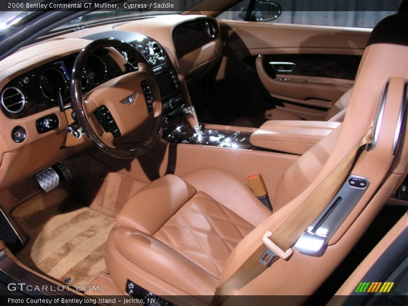 Cypress / Saddle 2006 Bentley Continental GT Mulliner