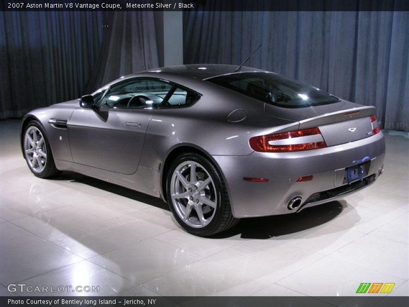 Meteorite Silver / Black 2007 Aston Martin V8 Vantage Coupe