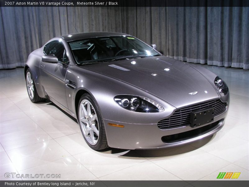 Meteorite Silver / Black 2007 Aston Martin V8 Vantage Coupe