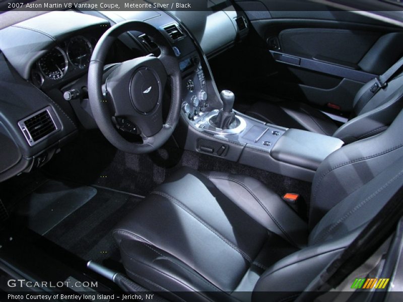 Meteorite Silver / Black 2007 Aston Martin V8 Vantage Coupe