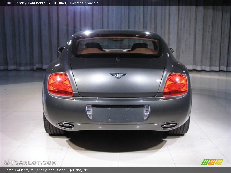 Cypress / Saddle 2006 Bentley Continental GT Mulliner
