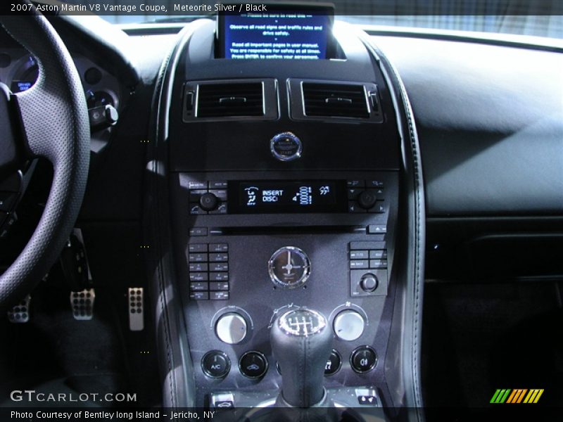 Meteorite Silver / Black 2007 Aston Martin V8 Vantage Coupe