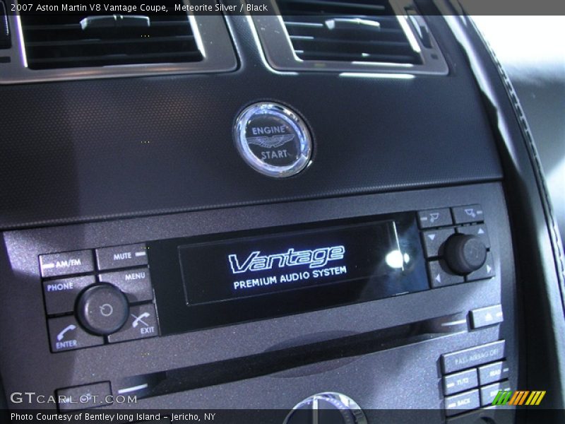 Meteorite Silver / Black 2007 Aston Martin V8 Vantage Coupe