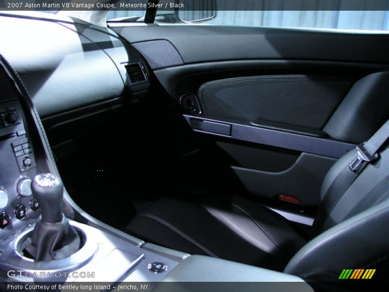 Meteorite Silver / Black 2007 Aston Martin V8 Vantage Coupe