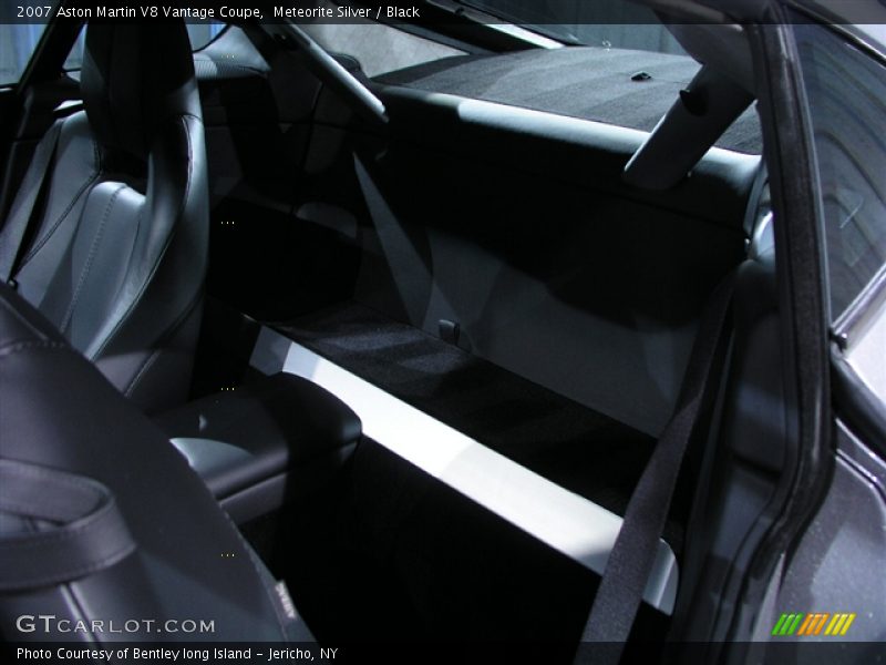 Meteorite Silver / Black 2007 Aston Martin V8 Vantage Coupe