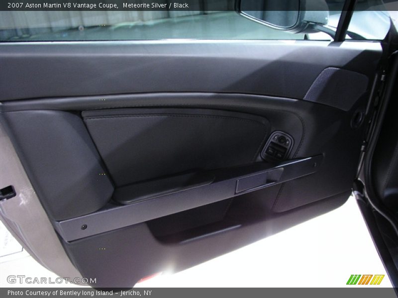 Meteorite Silver / Black 2007 Aston Martin V8 Vantage Coupe