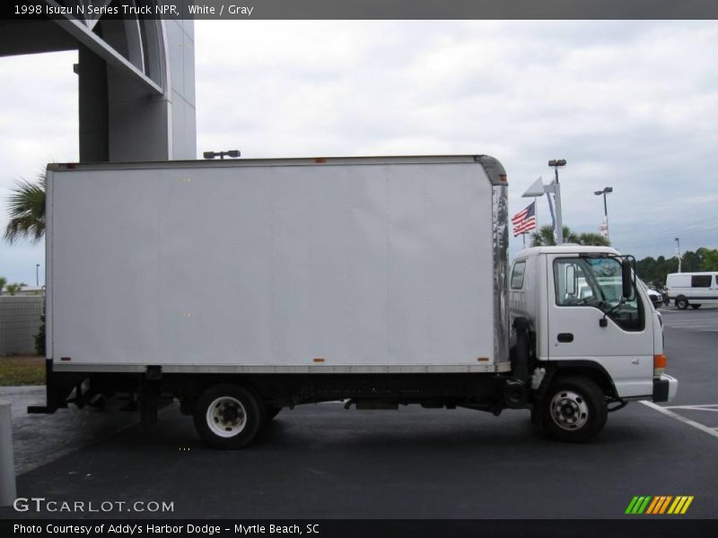 White / Gray 1998 Isuzu N Series Truck NPR