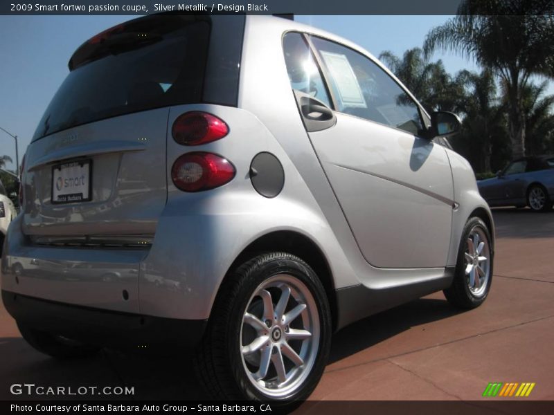 Silver Metallic / Design Black 2009 Smart fortwo passion coupe