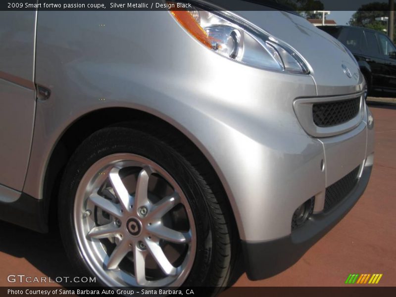 Silver Metallic / Design Black 2009 Smart fortwo passion coupe