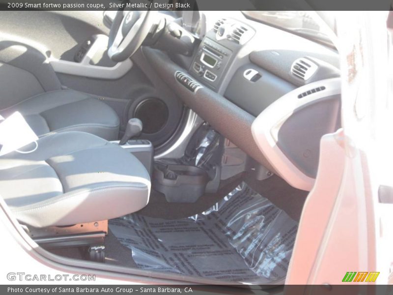 Silver Metallic / Design Black 2009 Smart fortwo passion coupe