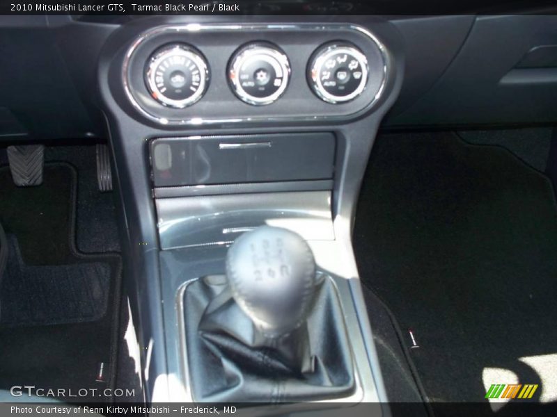 Tarmac Black Pearl / Black 2010 Mitsubishi Lancer GTS
