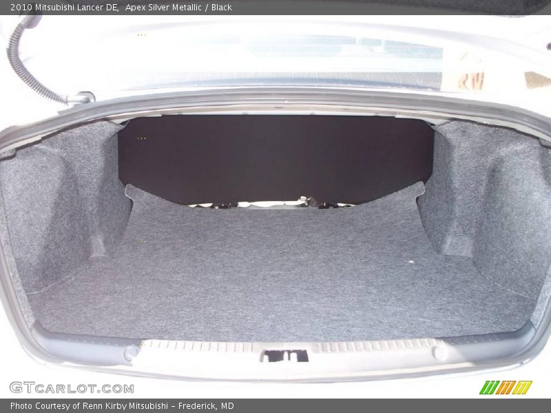 Apex Silver Metallic / Black 2010 Mitsubishi Lancer DE