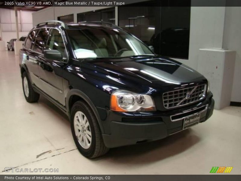 Magic Blue Metallic / Taupe/Light Taupe 2005 Volvo XC90 V8 AWD