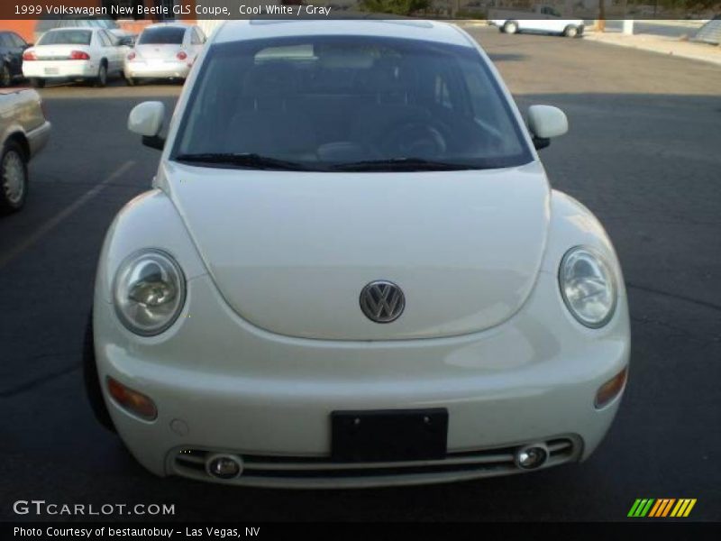 Cool White / Gray 1999 Volkswagen New Beetle GLS Coupe