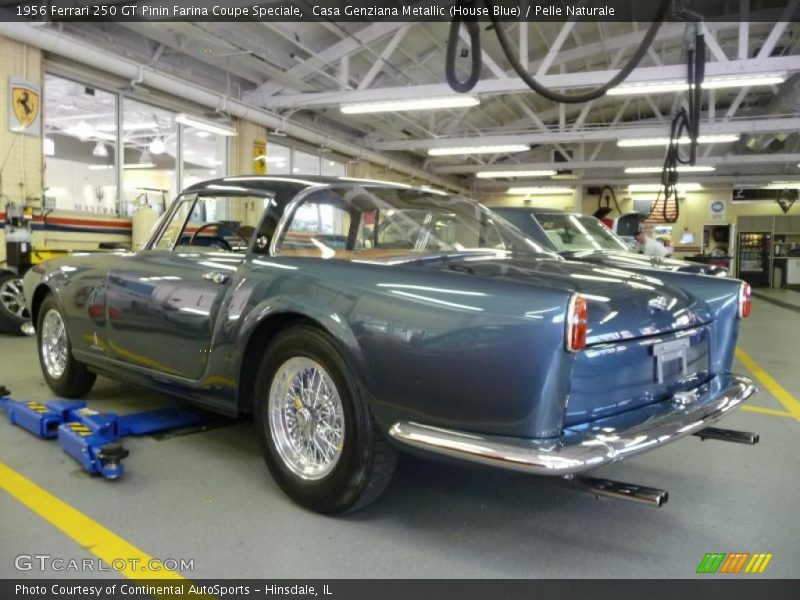 Casa Genziana Metallic (House Blue) / Pelle Naturale 1956 Ferrari 250 GT Pinin Farina Coupe Speciale