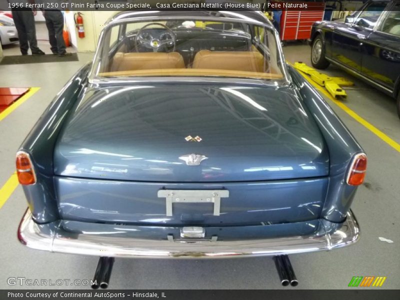 Casa Genziana Metallic (House Blue) / Pelle Naturale 1956 Ferrari 250 GT Pinin Farina Coupe Speciale