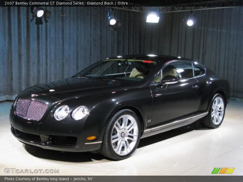 Diamond Black / Ochre 2007 Bentley Continental GT Diamond Series