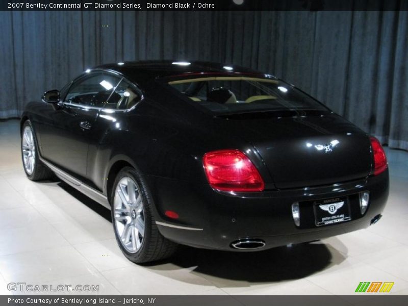 Diamond Black / Ochre 2007 Bentley Continental GT Diamond Series