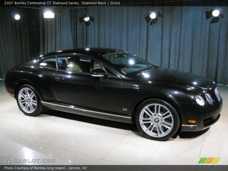 Diamond Black / Ochre 2007 Bentley Continental GT Diamond Series