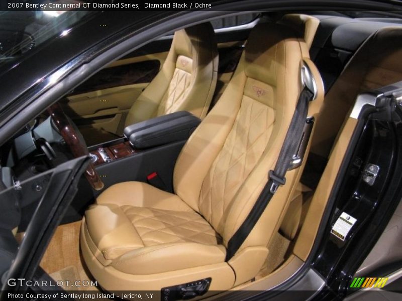 Diamond Black / Ochre 2007 Bentley Continental GT Diamond Series