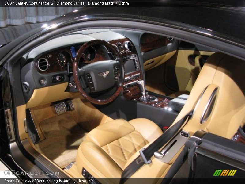 Diamond Black / Ochre 2007 Bentley Continental GT Diamond Series