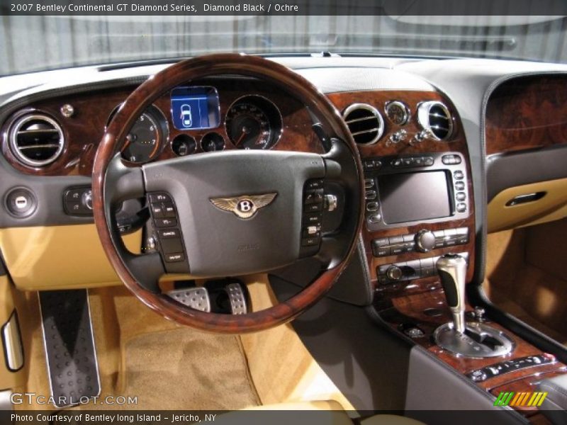 Diamond Black / Ochre 2007 Bentley Continental GT Diamond Series