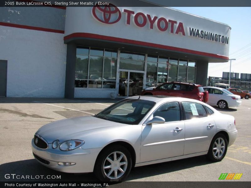 Sterling Silver Metallic / Ebony 2005 Buick LaCrosse CXS