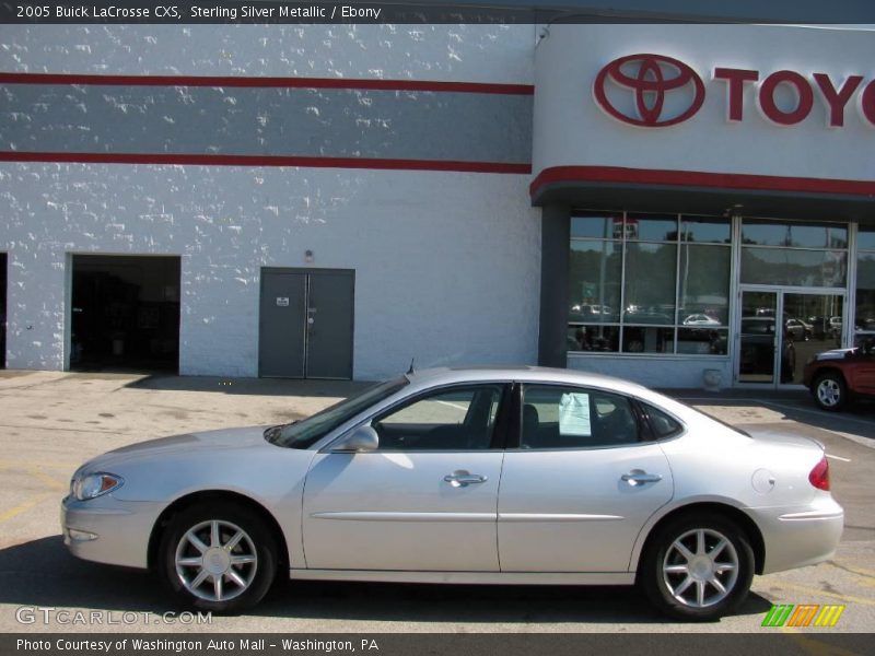 Sterling Silver Metallic / Ebony 2005 Buick LaCrosse CXS
