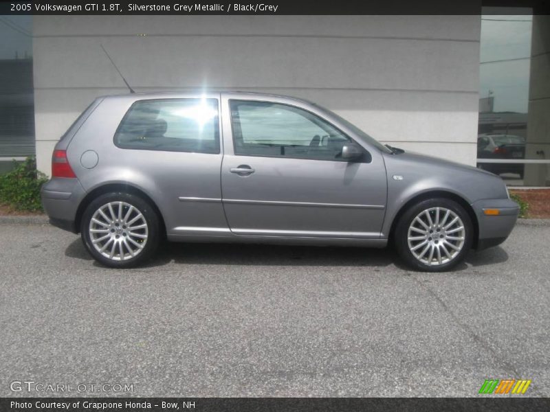 Silverstone Grey Metallic / Black/Grey 2005 Volkswagen GTI 1.8T