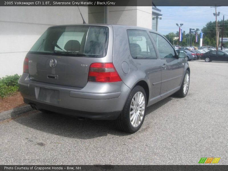 Silverstone Grey Metallic / Black/Grey 2005 Volkswagen GTI 1.8T