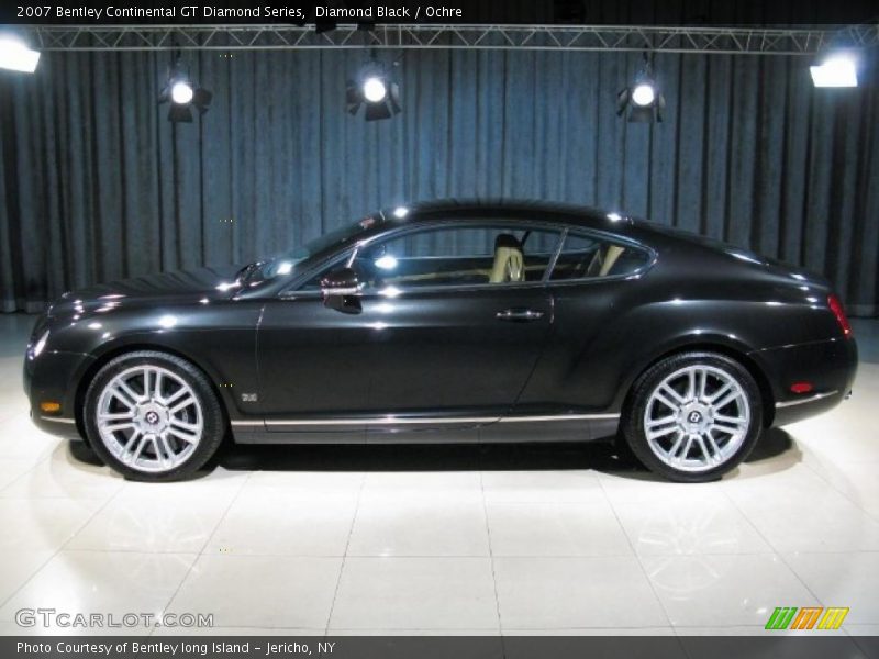 Diamond Black / Ochre 2007 Bentley Continental GT Diamond Series