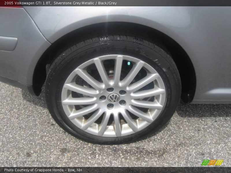 Silverstone Grey Metallic / Black/Grey 2005 Volkswagen GTI 1.8T