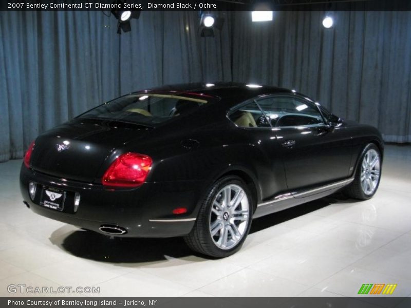 Diamond Black / Ochre 2007 Bentley Continental GT Diamond Series