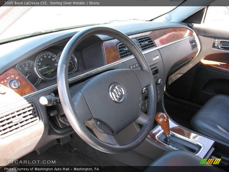 Sterling Silver Metallic / Ebony 2005 Buick LaCrosse CXS