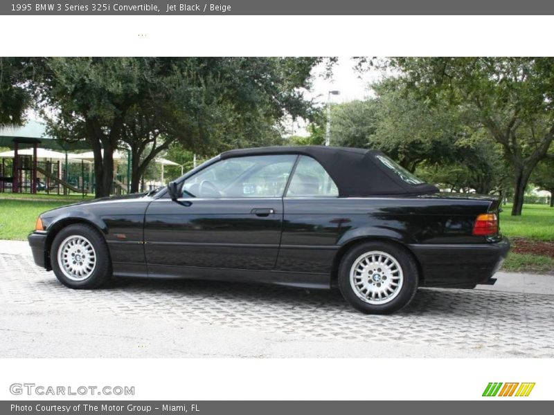 Jet Black / Beige 1995 BMW 3 Series 325i Convertible