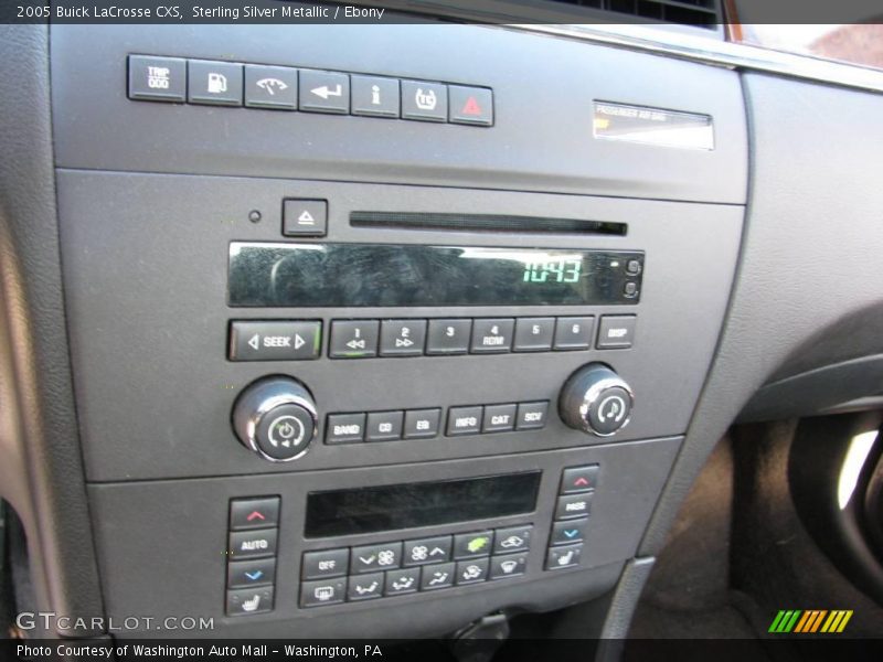 Sterling Silver Metallic / Ebony 2005 Buick LaCrosse CXS