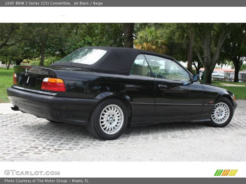 Jet Black / Beige 1995 BMW 3 Series 325i Convertible