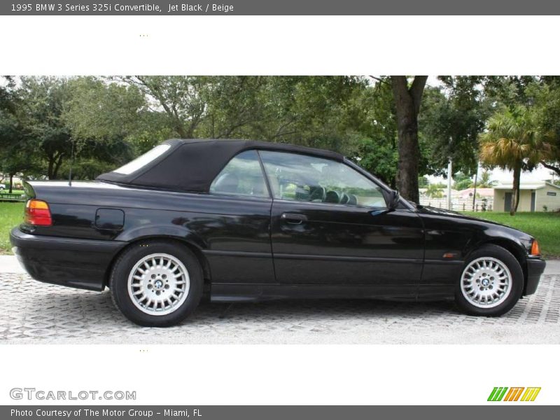 Jet Black / Beige 1995 BMW 3 Series 325i Convertible