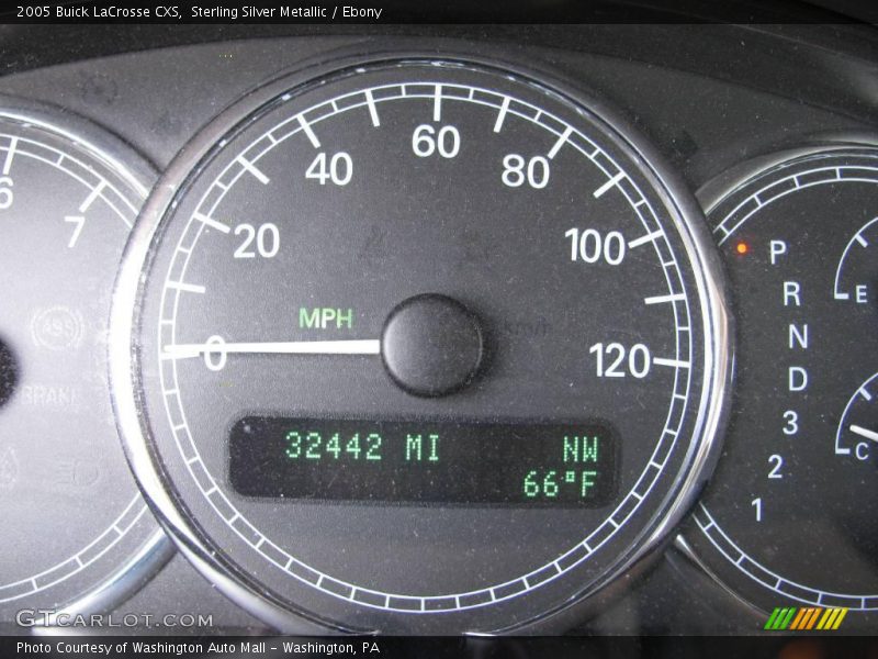 Sterling Silver Metallic / Ebony 2005 Buick LaCrosse CXS