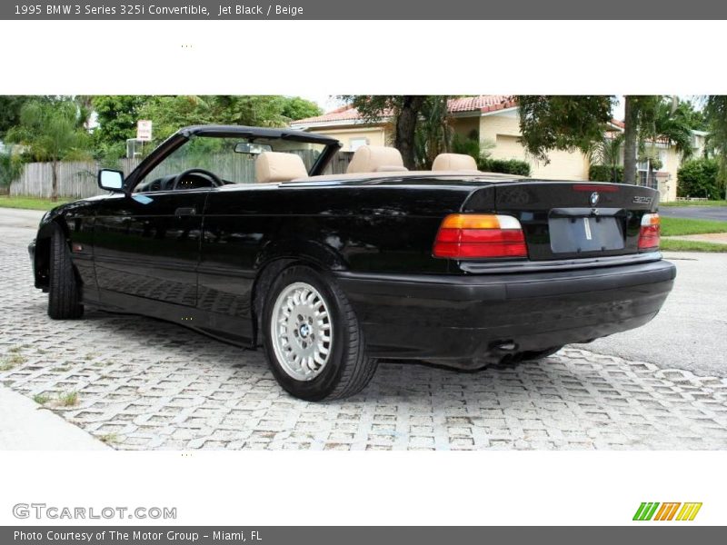 Jet Black / Beige 1995 BMW 3 Series 325i Convertible