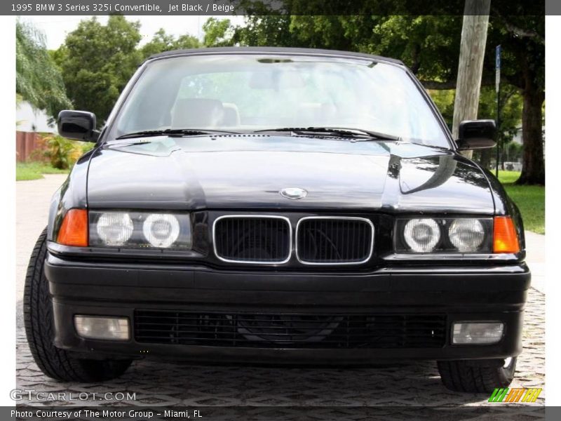 Jet Black / Beige 1995 BMW 3 Series 325i Convertible