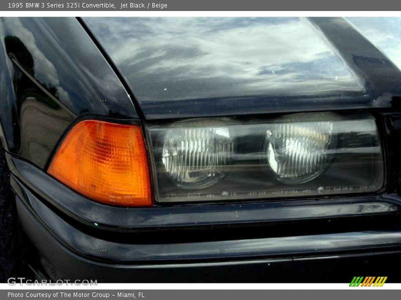 Jet Black / Beige 1995 BMW 3 Series 325i Convertible