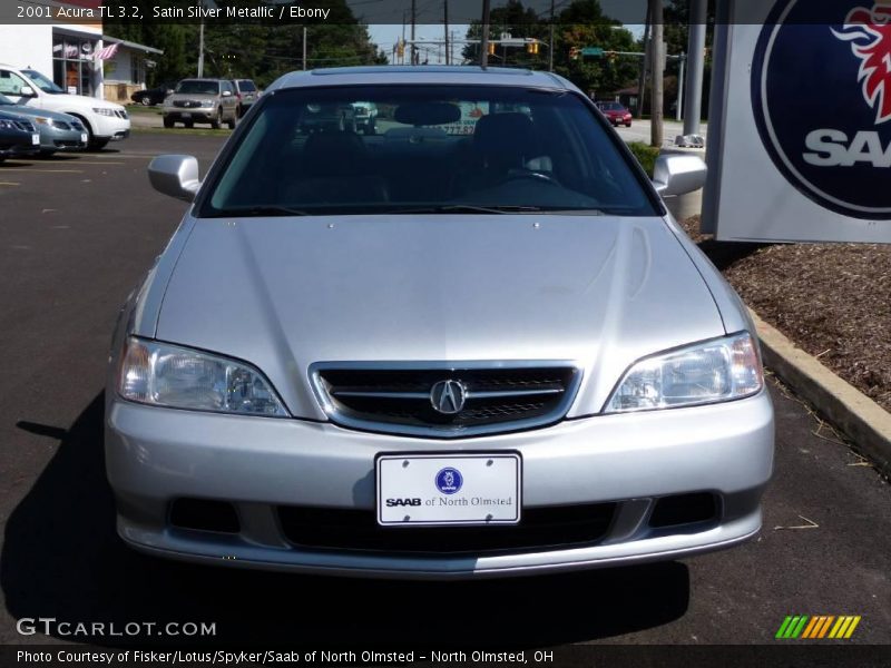 Satin Silver Metallic / Ebony 2001 Acura TL 3.2