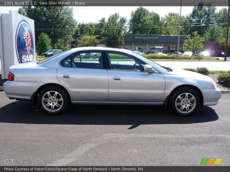 Satin Silver Metallic / Ebony 2001 Acura TL 3.2