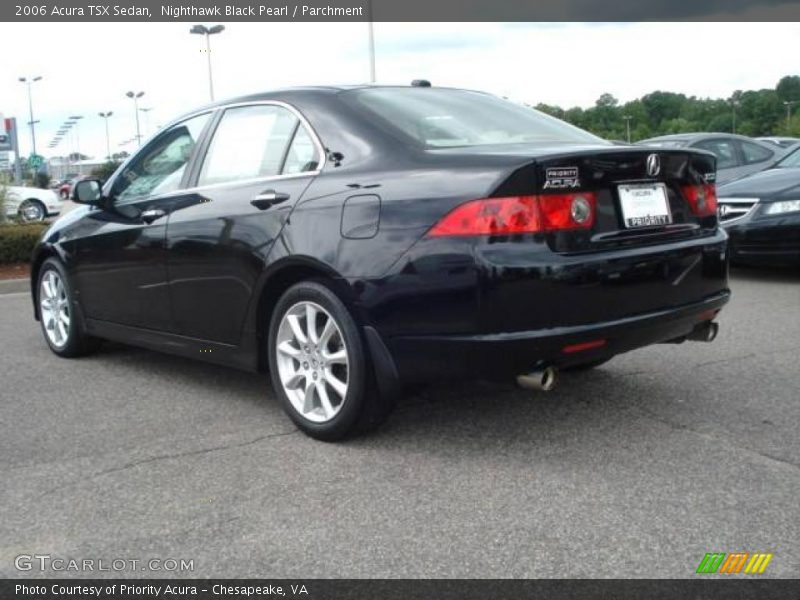 Nighthawk Black Pearl / Parchment 2006 Acura TSX Sedan