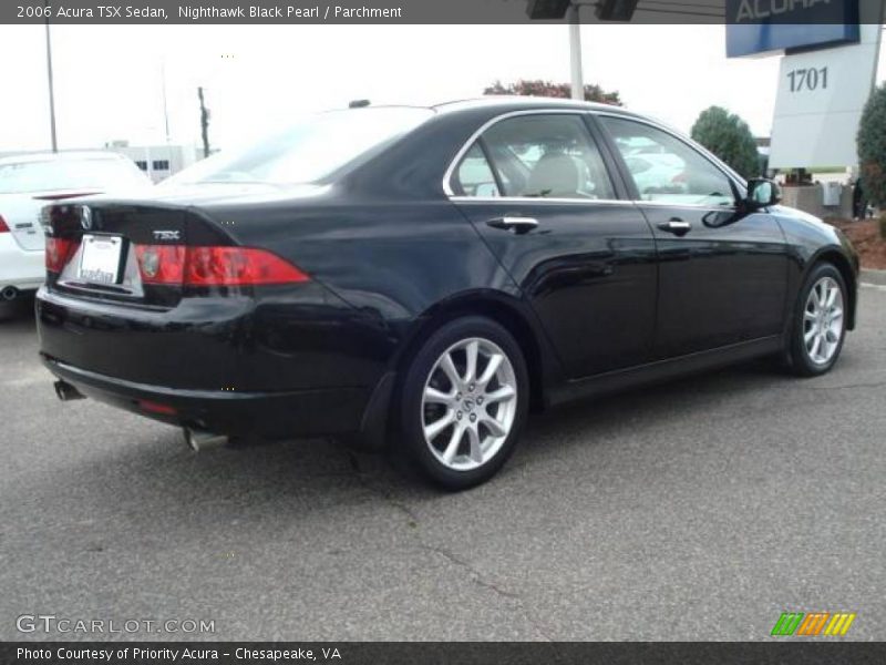 Nighthawk Black Pearl / Parchment 2006 Acura TSX Sedan
