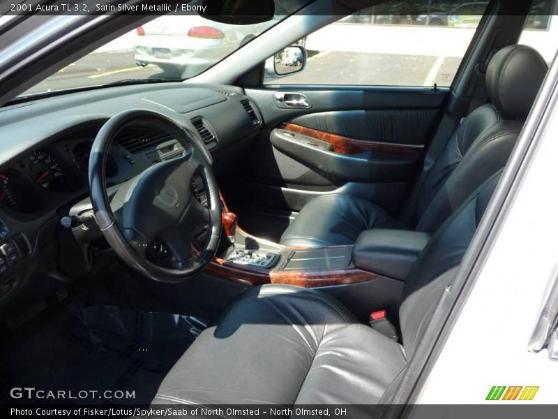 Satin Silver Metallic / Ebony 2001 Acura TL 3.2