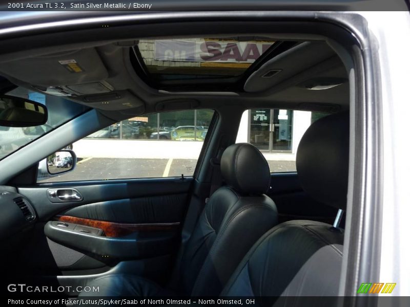 Satin Silver Metallic / Ebony 2001 Acura TL 3.2