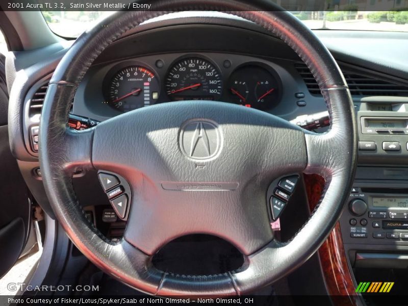 Satin Silver Metallic / Ebony 2001 Acura TL 3.2